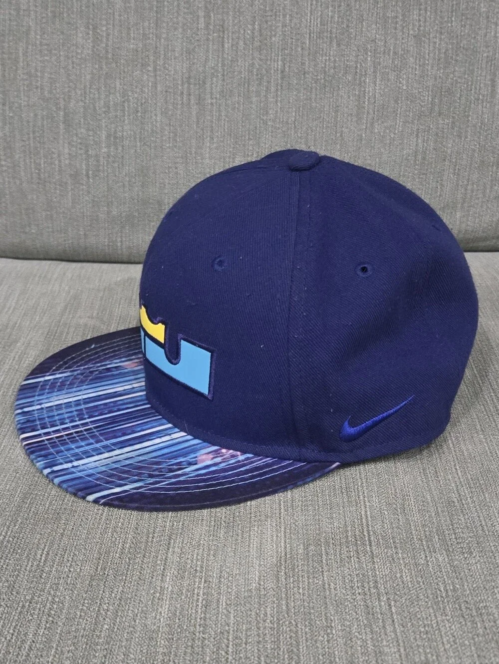 Lebron James Crown Logo Snapback Hat